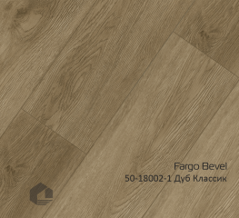 Кварцевый ламинат SPC Fargo Бевел / Bevel 50-18002-1 Дуб Классик