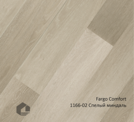 Кварцевый ламинат SPC Fargo Комфорт / Comfort  1166-02 Дуб Спелый Миндаль