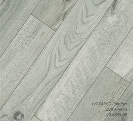 Кварц-виниловая плитка Fargo Комфорт клеевой / Comfort LVT  20-6835-09 Дуб Аляска