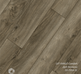 Кварц-виниловая плитка Fargo Комфорт клеевой / Comfort LVT  20-7359-31 Дуб Беллини
