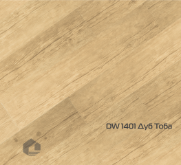 Кварцвиниловая плитка Decoria Офисная плитка / OfficeTile DW1401 Дуб Тоба