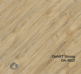 Кварцвиниловая плитка DeArt Сильный / Strong DA-5521 Груша Медовая