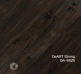 Кварцвиниловая плитка DeArt Сильный / Strong DA-5925 Дуб Шоколадный