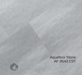 Кварцевый ламинат SPC Aquafloor Камень / Stone AF 3542CST