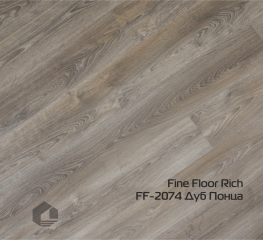 Kварцвинил Fine Floor Рич клеевой / Rich dry back FF-2074 Дуб Понца
