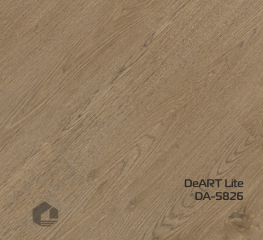 Кварцвиниловая плитка DeArt Легкий / Lite DA-5826 Греческий Орех