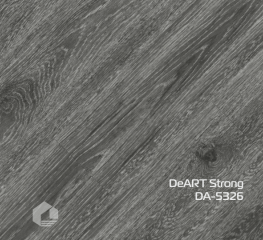Кварцвиниловая плитка DeArt Сильный / Strong DA-5326 Дуб Графитовый