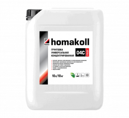 Грунтовка homakoll 04 С Prof концентрированная,  пленкообразующая 5л.